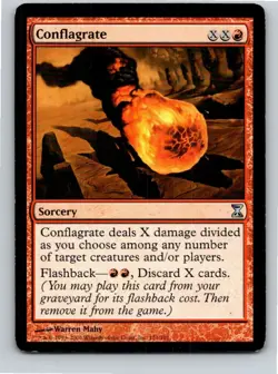 Magic the Gathering Conflagrate Time Spiral MTG Free Shipping! - Image 1