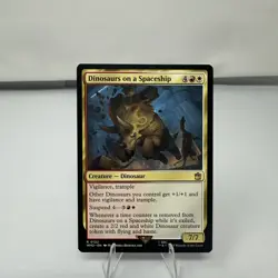 MTG - Dinosaurs on a Spaceship - Universes Beyond: Doctor Who - Image 1