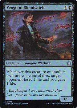 Vengeful Bloodwitch Foundations Foil - Image 1