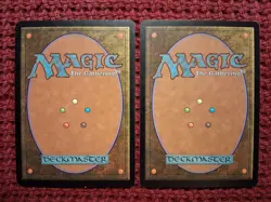Lot of 2: Nameless Inversion + Unmake Full Art Player Rewards Promos - MTG Magic - Image 2