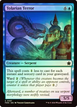 Tolarian Terror (0167) - Foundations - Common (Foil) - Image 1