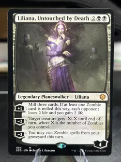 Liliana, Untouched by Death Magic the Gathering MTG Starter Commander Deck - Image 1
