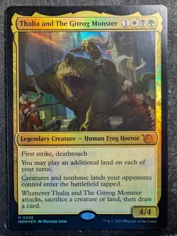 Thalia and The Gitrog Monster - Foil - March of the Machine (MTG) - Image 1