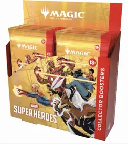 MTG Magic: The Gathering TCG - Marvel Super Heroes - Collector Booster Box - Image 1