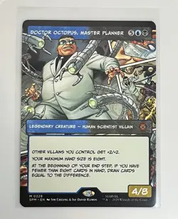 Doctor Octopus, Master Planner (Borderless) 0228 Marvel's Spider-Man Regular MTG - Image 1