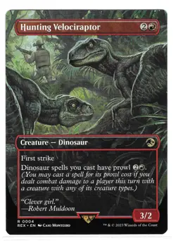Hunting Velociraptor (Borderless) Universes Beyond: Jurassic World (0004) - Image 1