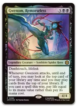 Gwenom, Remorseless #286 (Foil) NM Unique and Miscellaneous Promos UMP Magic MTG - Image 1