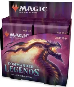 Magic the Gathering Commander Legends Collector Booster Box English Factory Seal - Image 1