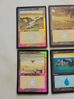 Foil Mercadian Masques Plains & Islands Lot of 6 LP - NM MTG - Image 5