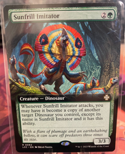 MTG, SUNFRILL IMITATOR (EXTENED ART) (LCC) (NM OR BETTER CONDITION) - Image 1