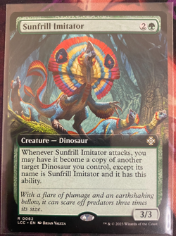 MTG, SUNFRILL IMITATOR (EXTENED ART) (LCC) (NM OR BETTER CONDITION) - Image 2