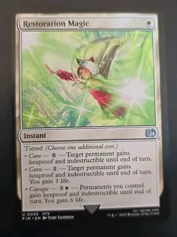 Restoration Magic Final Fantasy MTG Regular Near Mint - Image 1