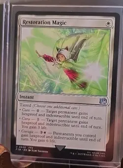 Restoration Magic Final Fantasy MTG Regular Near Mint - Image 3