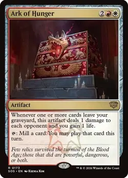 NM Ark of Hunger, MTG, Secrets of Strixhaven, Magic the Gathering, 173 - Image 1