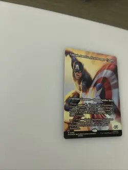 Captain America, First Avenger (Borderless) Marvel Universe Eternal-Legal Foil - Image 3