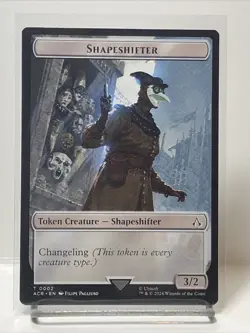 Shapeshifter Token (Non-foil) Universes Beyond: Assassin's Creed 0002 Token MTG - Image 1
