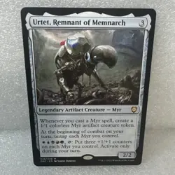 Mtg. Urtet, Remnant of Memnarch. Commander: Phyrexia: All Will Be One. NM - Image 1