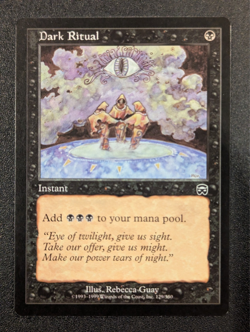 Dark Ritual - Mercadian Masques - NM - MTG - Magic the Gathering - Black - Image 1