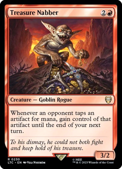 MTG - Treasure Nabber - Lord of the Rings Commander - Magic the Gathering - Image 1