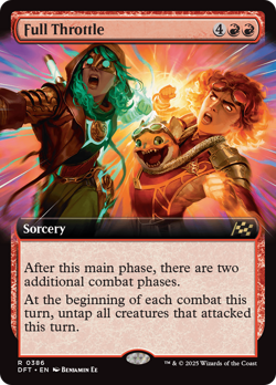 Full Throttle (REGULAR) x1 - MTG Aetherdrift DFT #386 - Image 1