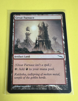 MTG - Great Furnace - Mirrodin - LP - Image 1