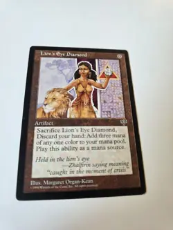[Lion's Eye Diamond] MTG Mirage Authentic Original Owner Clean - Image 2