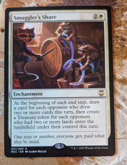 MTG Smuggler's Share - Commander: Streets of New Capenna NM - Image 1