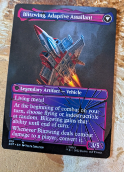 MTG Blitzwing, Cruel Tormentor (Shattered Glass) - Transformers NM - Image 2