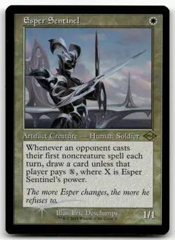 Esper Sentinel (Retro Frame) #2 (Foil) (NM) Modern Horizons 2 MH2 Magic MTG - Image 1