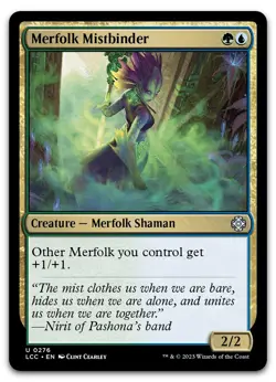 Merfolk Mistbinder #276 (NM) Lost Caverns of Ixalan LCC Magic MTG - Image 1
