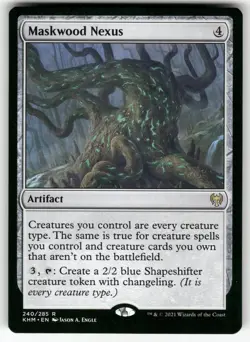 Maskwood Nexus 240 Rare Kaldheim Magic: The Gathering Near Mint - Image 1