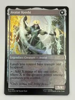 The Legend of Kyoshi 186 M Avatar: The Last Airbender FOIL NM MTG - Image 1