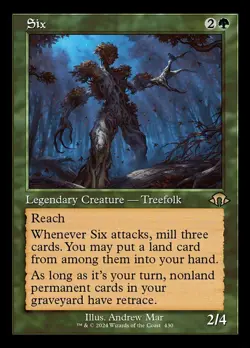 [1x] Six - Retro Frame - Near Mint, English - Modern Horizons 3 MTG Magic - Image 1