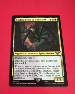 MTG - Shelob, Child of Ungoliant - The Lord of the Rings: Tales of Middle-Earth - Image 1