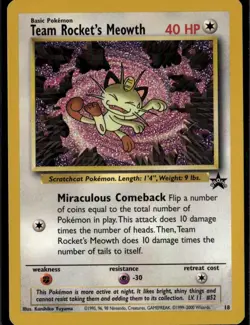 VLP - Team Rocket's Meowth #18/53 | Promo | WoTC Promo - Image 1