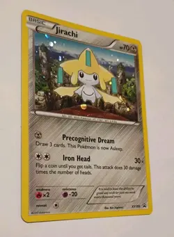 Jirachi #XY195 Pokemon XY Cosmos Holo Promo Card LP - Image 1