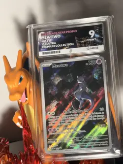 Mewtwo 052 Sv: Scarlet & Violet Promo Holo 2023 Ace 9 Graded English - Image 1