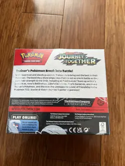 Pokemon TCG Scarlet & Violet Journey Together Booster Box 36 Pack - Image 3