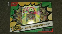 Pokemon TCG Mega Evolution - Ascended Heroes Mega Meganium ex Box Promo Box - Image 1