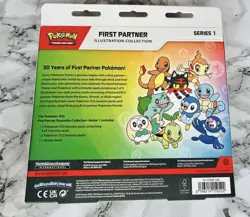Pokemon TCG First Partner Illustration Collection Box - Series 1 - New & Sealed - Image 2