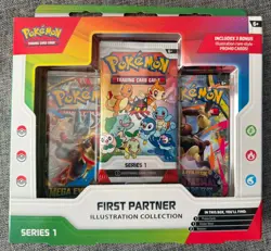🔥Pokemon TCG First Partner Illustration Box🔥 Series 1 Kanto🔥 Sealed - Image 1
