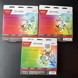 Pokemon TCG First Partner Illustration Collec 2x Box Series 2, 1x box series 1 - Image 5
