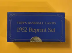 1952 Topps Baseball Cards Reprint set 1983 Factory Sealed - Image 1