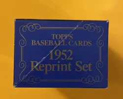 1952 Topps Baseball Cards Reprint set 1983 Factory Sealed - Image 5