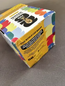 2026 Panini World Cup Sticker Box Exclusive Gold Crumple 50 Packs Sealed New 1 - Image 5