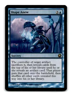 Shape Anew 43 Rare Scars of Mirrodin MTG Foil NM/M ~A7-80 - Image 1