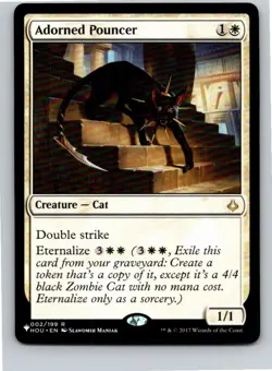 Magic the Gathering Adorned Pouncer The List Reprints MTG Free Shipping! - Image 1