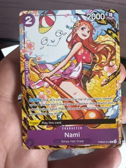 Nami PRB02-012 Welcome Pack Promo NM One Piece TCG English - Image 3