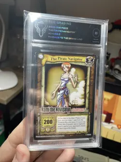 TCG 8 2006 One Piece CCG “The Pirate Navigator”, “Nami The Navigator” Card Mint - Image 1