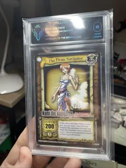 TCG 8 2006 One Piece CCG “The Pirate Navigator”, “Nami The Navigator” Card Mint - Image 3